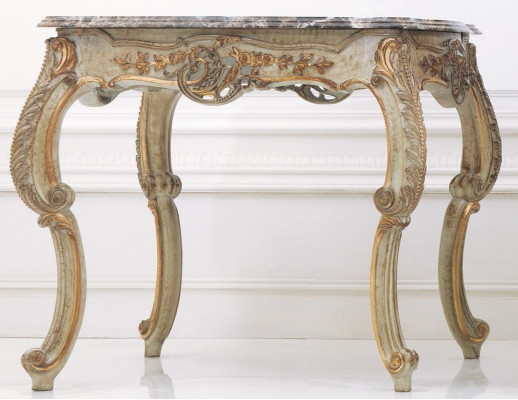 Couchtisch Dësch Beistelltësch Wunnzëmmertësch Holz Royal Beistell Barock Rokoko