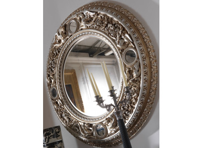 Massivholzspigel Klasseschtes Echt-Holz italienescht Miwwelen Wandspigel