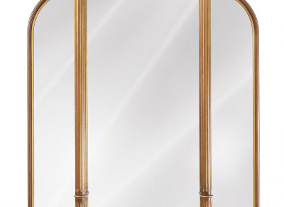 Wandspeigel Spigel Schnëtzerei Italienesch Ariichtung Miwwelen 125x224cm Nei