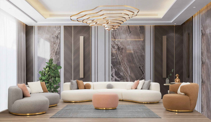 Eenzuel Sëtzfauteuil Wunnzëmmer Still Relaxsëtzméi Stull Ariichtung