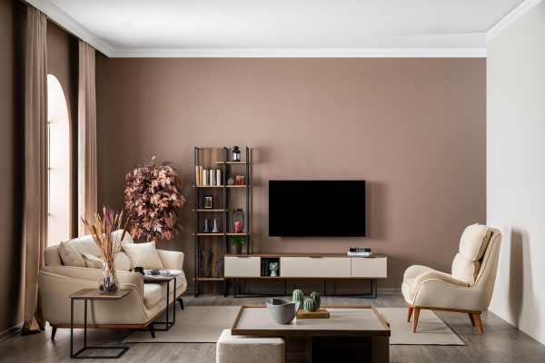 Wunnzëmmer Set Sofagarnitur 3+1 Sëtzer Couchtisch Designer Grupp 5tlg