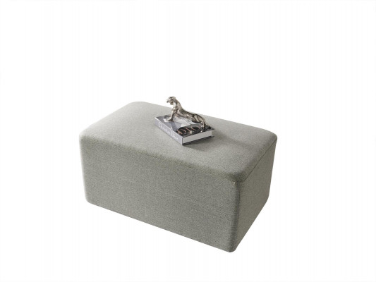 Hocker Textil Wunnzëmmer Luxus Modern Dëscher gro Holz Textil Foussocker