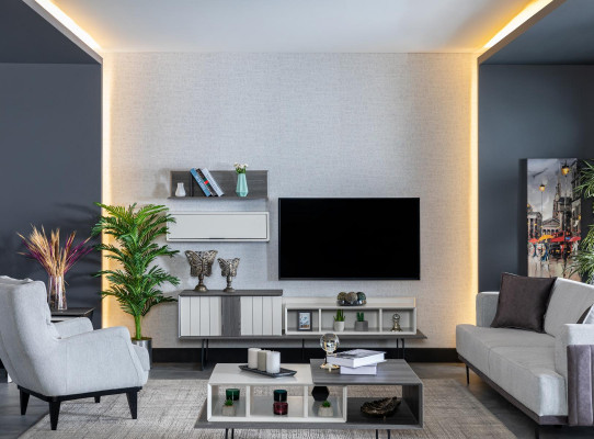 Wunnwand Schaf rtv Sideboard Regal Wunnwänn Wunnzëmmer Usazwand