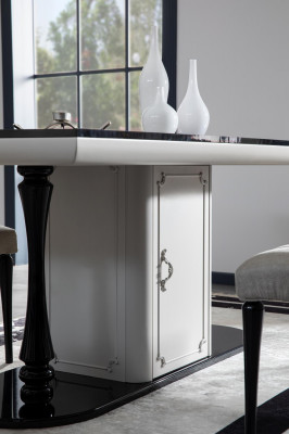 Luxus Iessdësch Design Dëscher Iesszëmmer Miwwelen Iessdëscher Dësch Wunnzëmmer 185x95