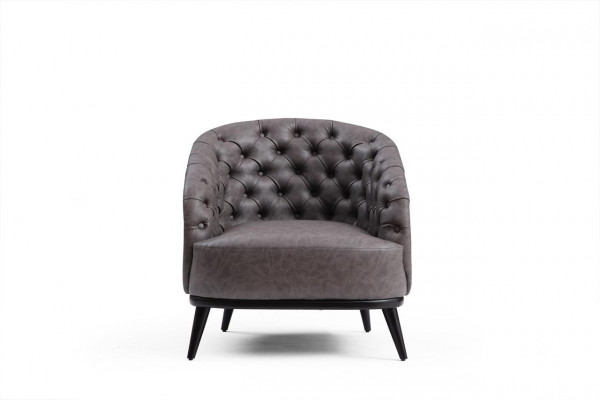 Luxus Sessel Chesterfield Einsëtzer Couch Miwwelen Lounge Club Canapé 1er