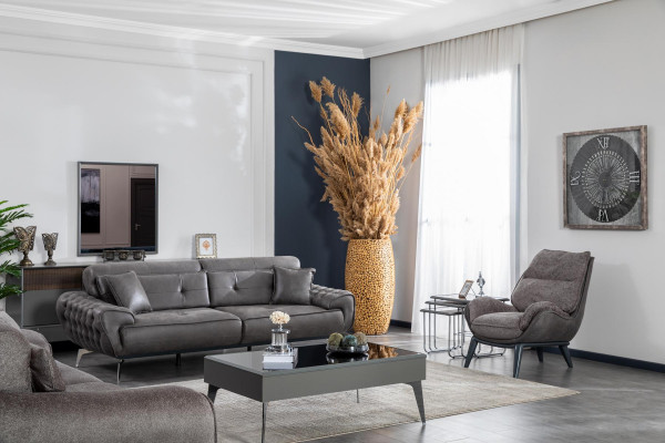 Couchtisch Wunnzëmmer Holz Luxus Miwwelen Modern Faarf Gro nei