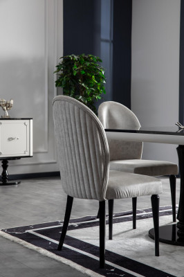Designer Iesszëmmer Stull Lehnstill Kichenstill Still Lehnstull Polster