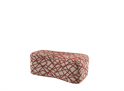 Hocker Këssen nei Design Luxus beige Wunnzëmmer Stil Modern