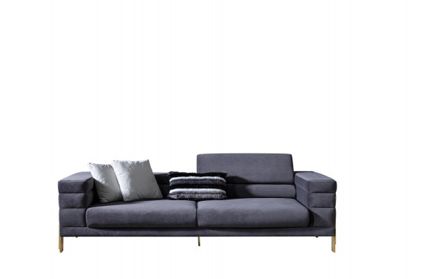 D'Sofagarnitur 3+1 Sëtzer Set Design Polster Couchen Modern nei Blo