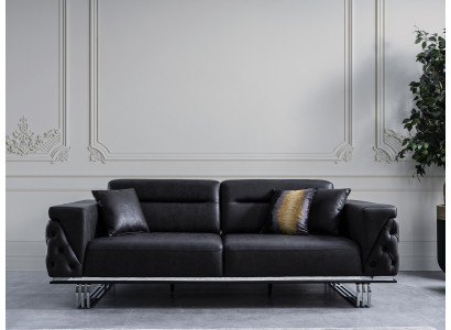 Wunnzëmmer Sofa 4 Sëtzer Luxus Designer Couch Polstersofas Modern