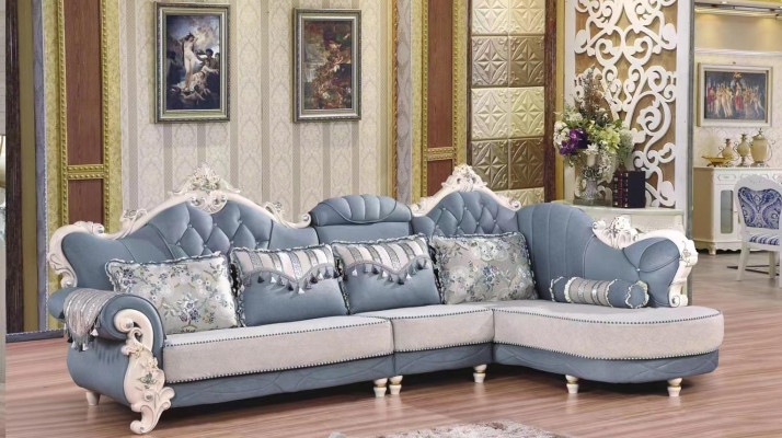 Eckcouch Stoff Wunnlandschaft Ecksofa L Form Sofa Eckgarnitur