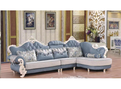 Eckcouch Stoff Wunnlandschaft Ecksofa L Form Sofa Eckgarnitur