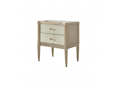 Nuetsdësch Niewendësch Dësch Holz Dëscher Miwwelen Nuetsdëscher Beige Schlofzëmmer