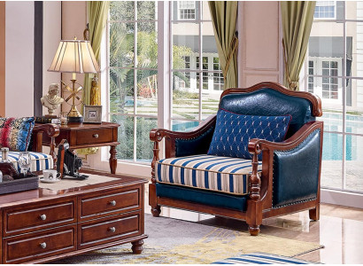 Design Liederfauteuil Wunnzëmmer Lounge Luxus Stull Design Miwwelen Blo