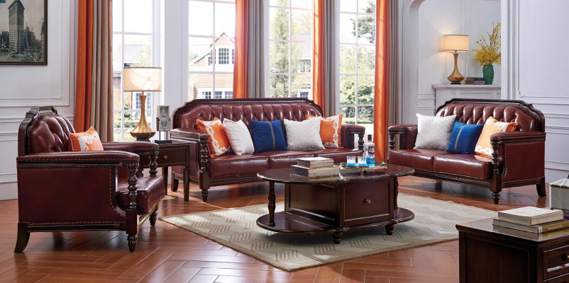 Design Sofagarnitur 3+2+1 Sëtzer Set Sofa Polster Couchen Canapé Modern