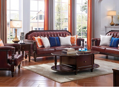 Design Sofagarnitur 3+2+1 Sëtzer Set Sofa Polster Couchen Canapé Modern