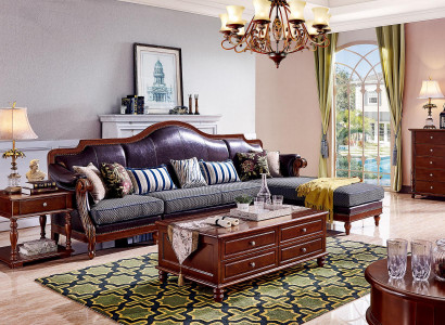 Canapé Dësch Wunnzëmmer Kaffisdësch Design Dëscher Miwwelen Luxus Holz