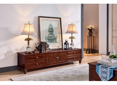 Wunnzëmmer Schaf TV Schaf Miwwelen Schief Regal Sideboard RTV