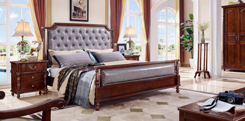 Schlofkummer Bett Nuetsschaf Betten Holz Grupp Duebel Design Set 3-Deeler.