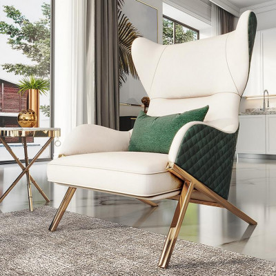 Fautëuil Einsitzer Stull Hotel Relax Miwwelen Kanzlei Receptioun Ariichtung