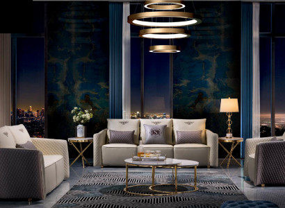 Soffagarnitur Couch Canapé Polster 321 Sëtzer mat Dësch Canapéen Luxus
