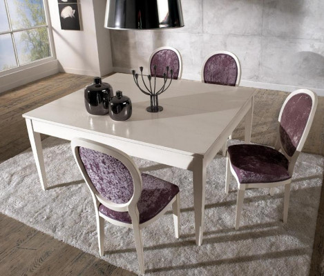 Italienesch Iessdëscher Dësch Holz Dëscher Miwwelen Iessdësch Antik Stil Vollholz