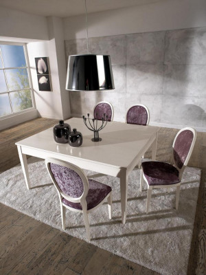 Italienesch Iessdëscher Dësch Holz Dëscher Miwwelen Iessdësch Antik Stil Vollholz