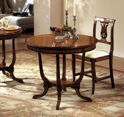 Niewentstull Kaffisdësch Design Dësch Wunnzëmmertësch Dëscher Couchdësch Massiv