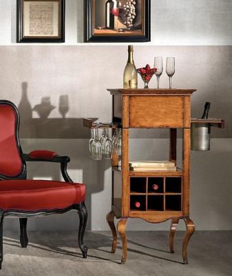 Bar Schaf Weinschaf Kommoden Holz Vitrin Hausbar Hotel Qualitéit Zëmmerbar