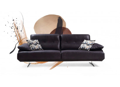 Dräibettsofa Sofa 3 Sëtzer Dräisëtzer Sofas Luxus Gepolstert Couche Modern Nei