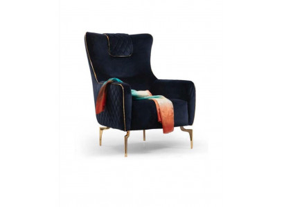 Fotell Verdelerfotell Luxus 1 Sëtz Kuschel Sëtz Designer Textil Sëtz Stoff Modern