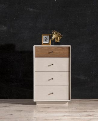Luxuriéis Schlofzëmmer Set Coiffeus Komoud Spigel 3tlg Set