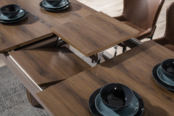 Moderne Iessdësch Designer Iesszëmmer Miwwelen Iesszëmmerambiance Luxus Dësch