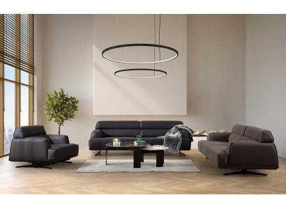 Sofagarnitur 3 3 1 Sëtzer Modern Komplett Set Polster Garnitur Canapé-Garnitur