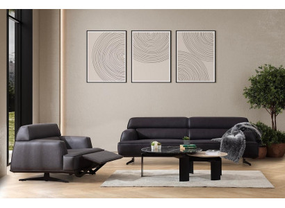 Luxus Sofa Garnitur Sofa Garnitur Sofas 3 1 Seetzer Sëtz Modern Lieder Nei