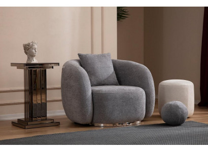 Fauteuil Design Canapé Sofa Sëtzer Textil Lounge Club Polster Luxus Sëtz Relax