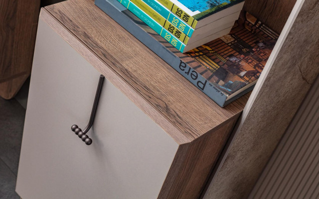 Moderne Kannerzëmmer Miwwelen Designer Bett Schreifdësch Mauerbau nei
