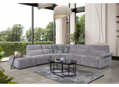 Stilvoll Gro Ecke Sofa L-Form Wunnzëmmer Designer Couch Luxus Sofen