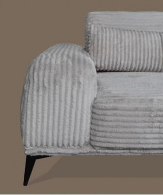 Elegante Ecksofa L-Form Luxus Wunnzëmmer Wunnlandschaft Sofas Couchen