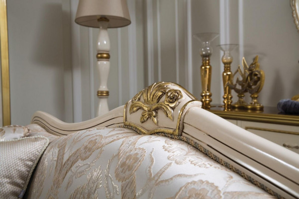 Luxus Dräisëtzer Sofa 3 Sëtzer Sofasen Sëtz Design klassesch Couchen Beige