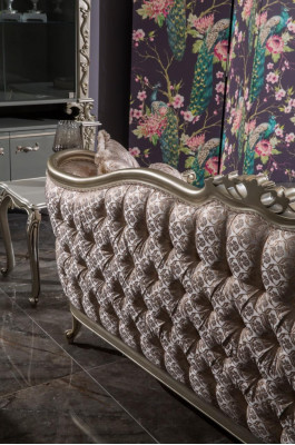 Polster Designer Miwwelen Dräisëtzer Sofa 3-Sëtzer Sofas Textil Couchen grouss