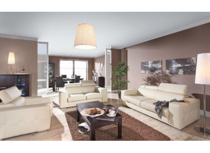 Canapé 3 Sëtzer Design Canapéë Polster Canapéë Lieder Relax Modern Dräisëtzer