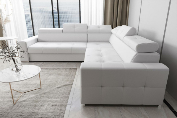 Wunnzëmmer Textil Lieder Luxus L Form Modern Eckcouch Plüsch Sofas Nei
