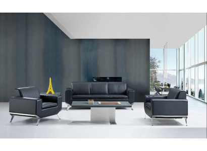 Wunnzëmmer-Set Sofasgarnitur 311 Sëtz Couchtisch Design Grupp Sofa
