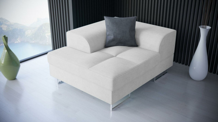 Fotell Design Canapé Sofa Relax Textil Lounge Club Polster Sëtzer Luxus Fernseher
