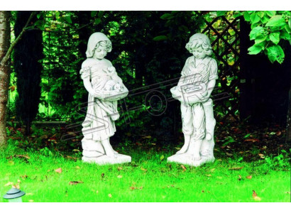 120cm Meedchen Figur Statue Figuren Skulptur Statuen Gaart