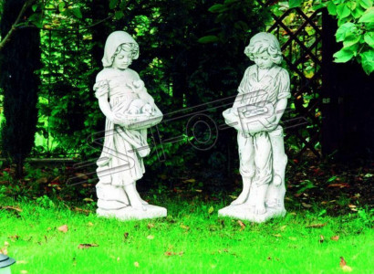 120cm Meedchen Figur Statue Figuren Skulptur Statuen Gaart