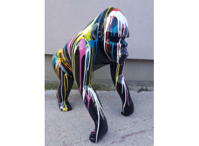 Skulpturen Figur Statu Statuen Dekoratioun Gaart Deko Verzierung Abstrakt Nei