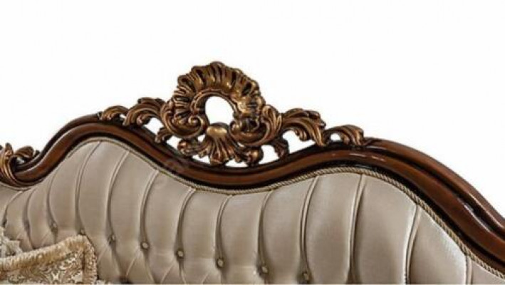 Chesterfield Sofagarnitur Couch Set mat Couchtisch Sofa Polster 5 Deeler.