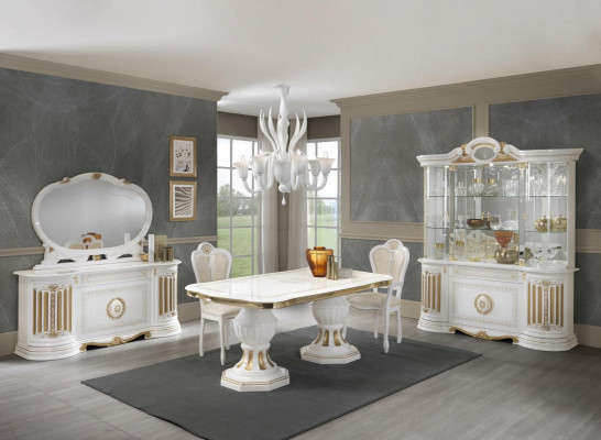 Klassesch Sideboard Kommode Anrichte Spigel xxl Schaf Italiensch Miwwelen